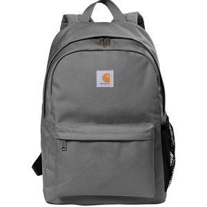 (NWT) Carhatt Canvas Backpack Work School Travel Heavyduty Bookbag Grey